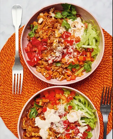 Chicken Tinga style bowls