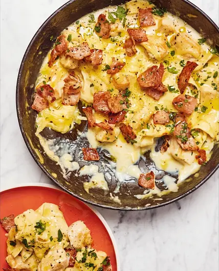One-pan Creamy Chicken laagne