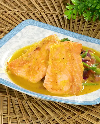 Orange Sauce Salmon