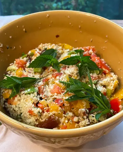 Cauliflower 'Couscous' Salad