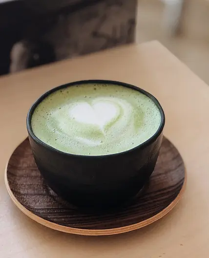 Lavender Matcha Protein Latte