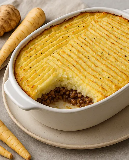Parmentier panais et topinambours