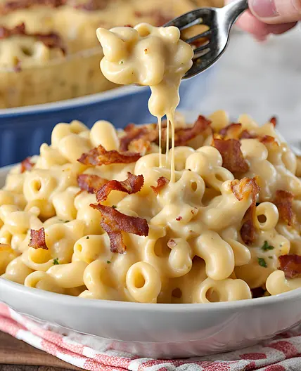 Bacon Ranch Macaroni and Cheese