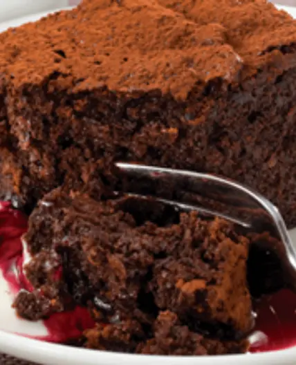 Boysenberry Chocolate Brownie