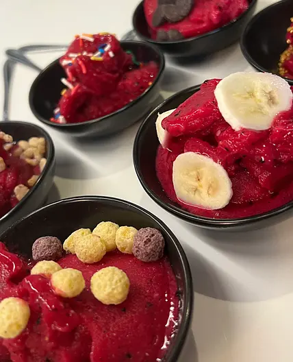 Dragon Fruit Frozen Yogurt