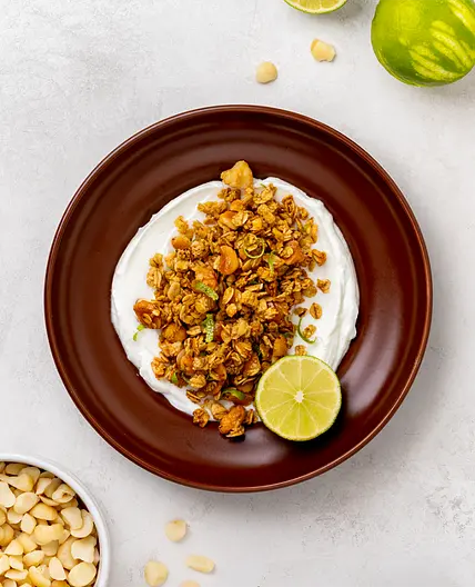 Lime, Coconut & Macadamia Granola