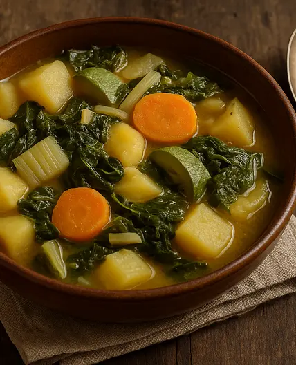 Potaje encantado con toque travieso