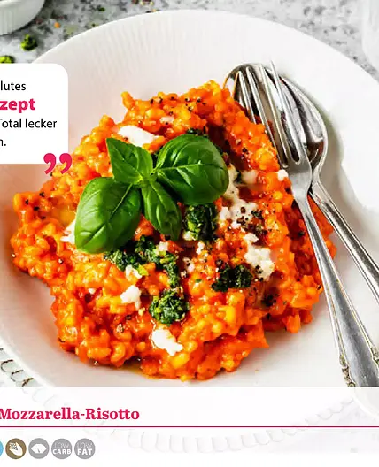 Tomate-Mozzarella-Risotto
