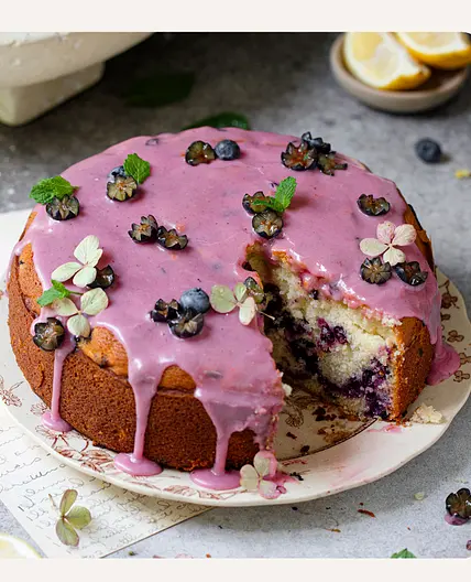Blueberry Lemon Cakeby Betül Tunç of Turkuaz Kitchen