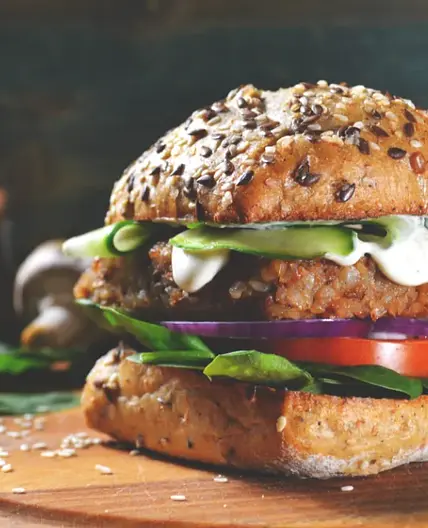 Hearty Mushroom Burgers