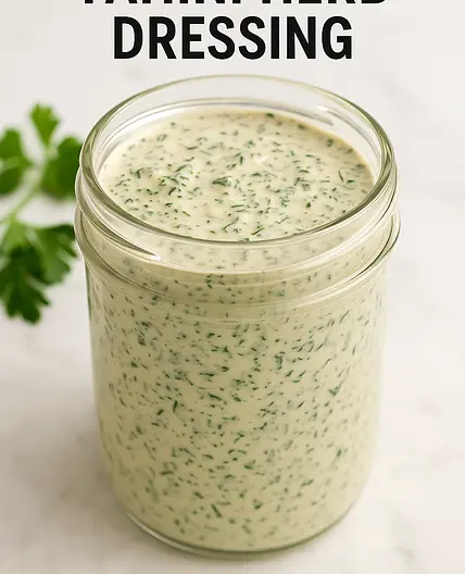 Tahini herb dressing
