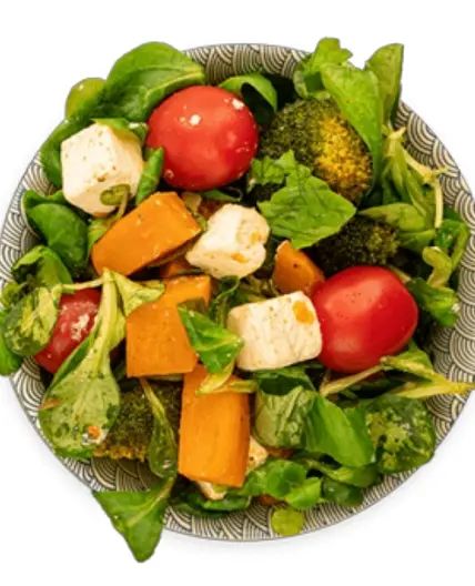 Sałatka z pieczonych batatów i fety 490/699