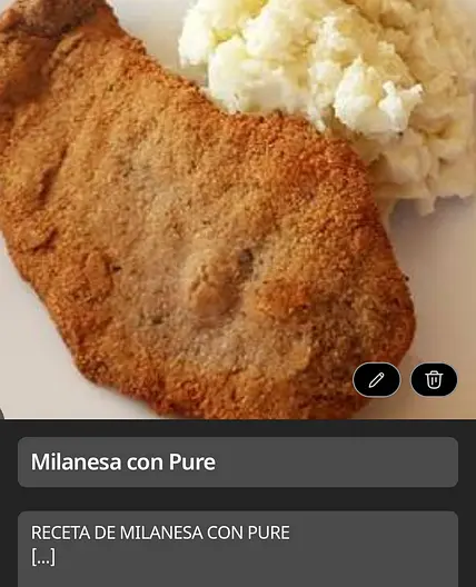 Milanesa con papas