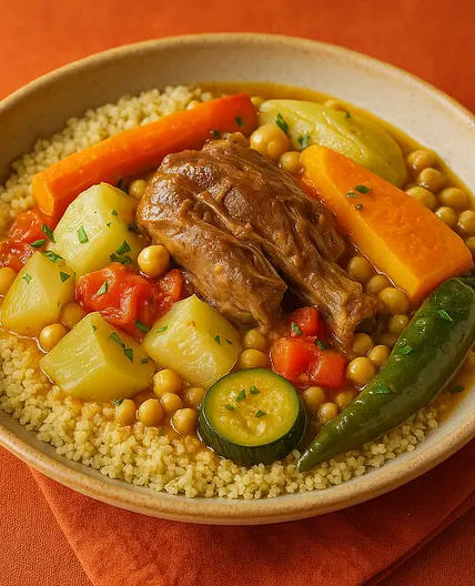 Couscous aux 6 légumes