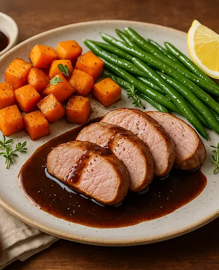 Filet mignon sauce café