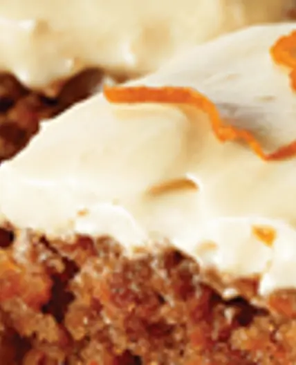 Carrot Cake with Maple Cream Cheese Icing