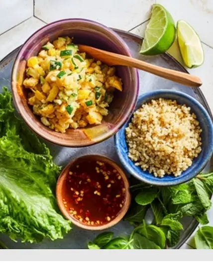 THAI ZUCCHINI SALAD (LARB)