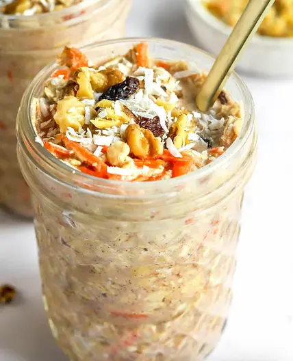 Carrot Cake Overnight Oats