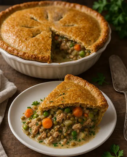 Gluten-Free Minced Turkey Pot Pie