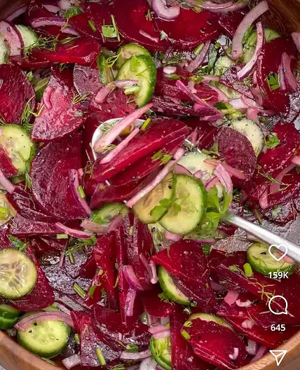 Beet & Cucumber Salad