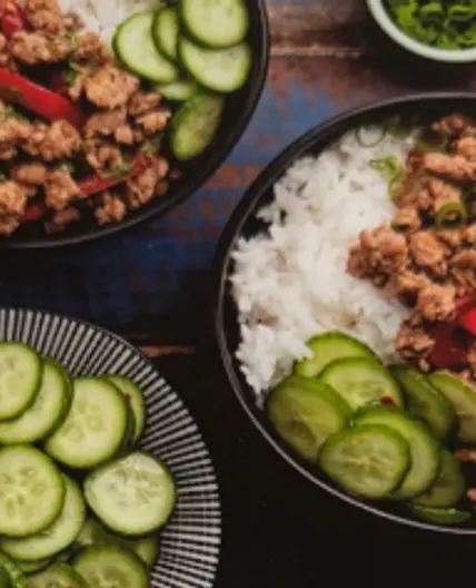 Ground Beef Bulgogi Bowls