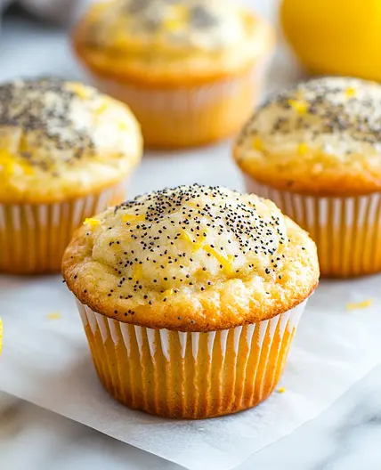 Lemon Poppy Seed Muffins