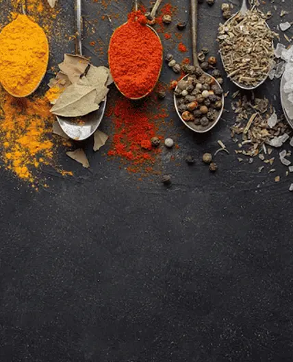 Chicken herb rub.