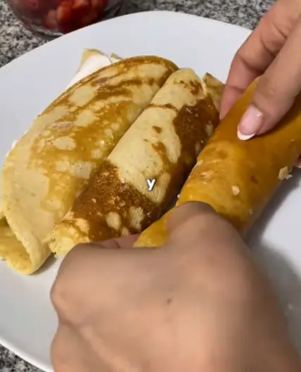 Crepas proteícas
