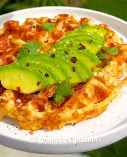 Waffle de Pollo