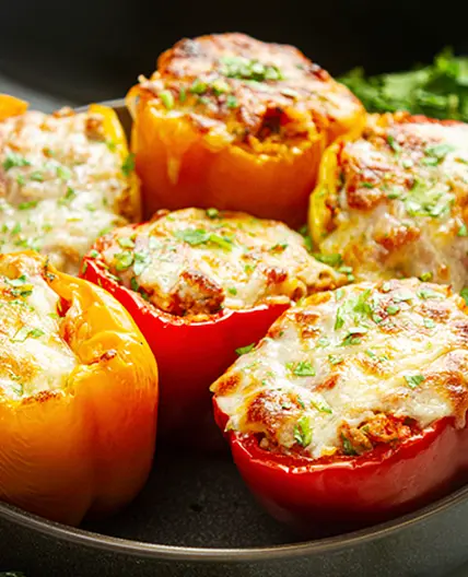 Stuffed bell peppers
