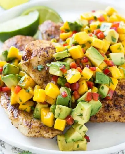 Summertime Avocado Mango Salsa