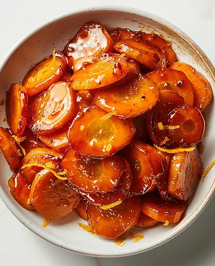 Honey Citrus Glazed Carrots