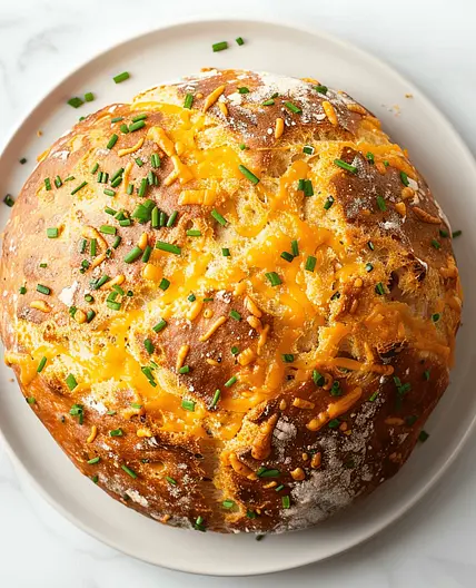 Cheddar & Chive Irish Soda Bread