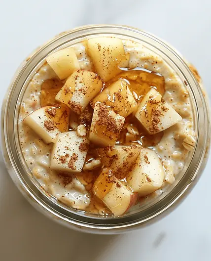 Apple Cinnamon Overnight Oats