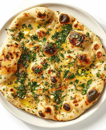 Garlic & Herb Infused Naan