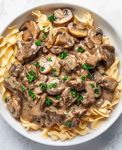 Beef Stroganoff