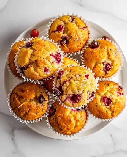 Cranberry Orange Spice Muffins