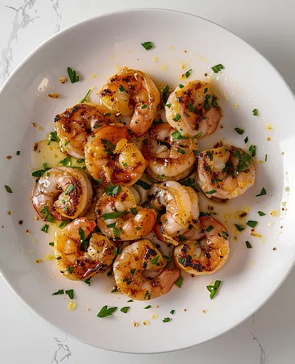Grilled Lemon Garlic Shrimp