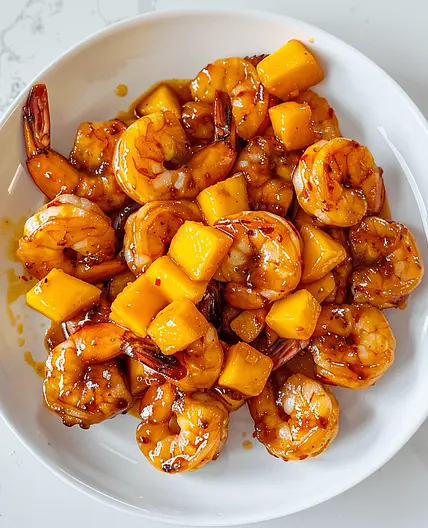 Spicy Mango Tango Shrimp