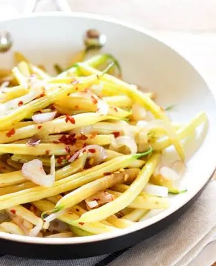 Yellow Bean Stir-fry