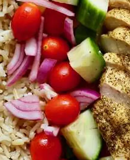 GREEK CHICKEN BOWLS