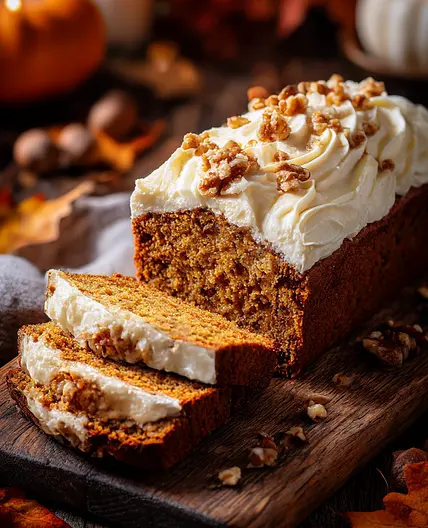 Pumpkin Walnut Spice Bread