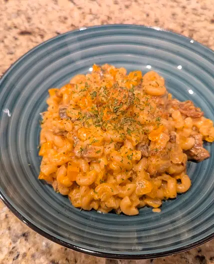 Fajita Chicken Mac n Cheese
