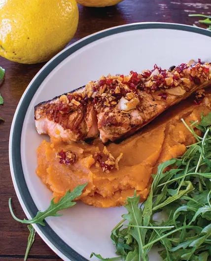 Sweet Potato Salmon
