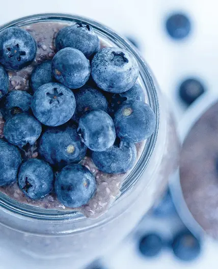 Chia Porridge with Berries