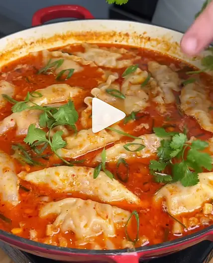 Dumplings in Laksa
