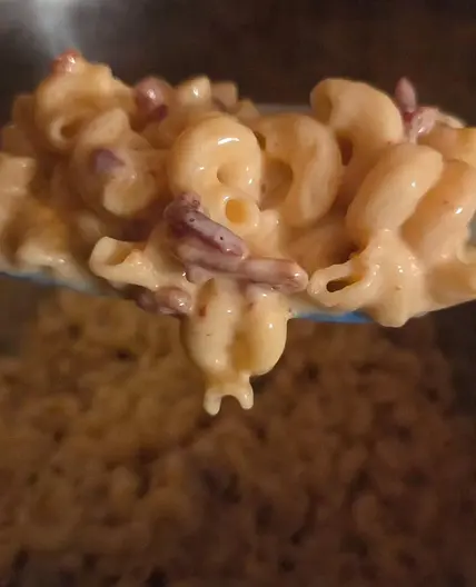 Instapot Mac and Cheese w Bacon