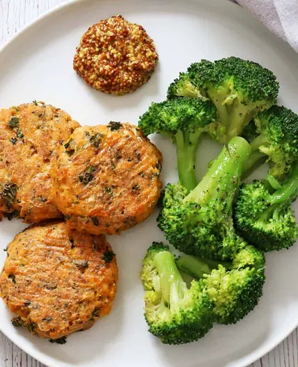 Baked Canned Salmon Cakes