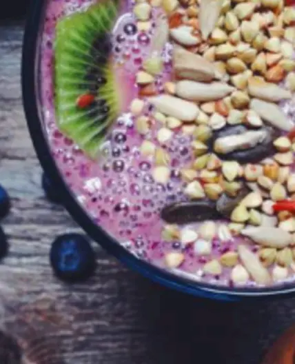 Blueberry bliss smoothie