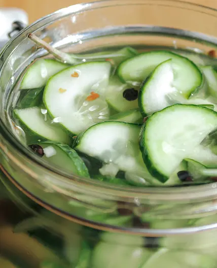 Quick Refrigerator Pickles